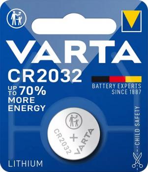 10 x VARTA Lithium CR 2032 3V in 1er Blister