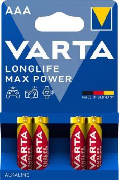 VARTA 4703 Longlife Max Power Micro AAA Blist4
