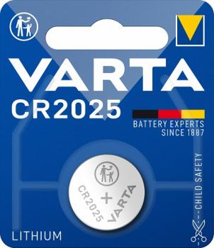 VARTA Lithium CR 2025 3V 1er Blister