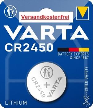 VARTA Lithium CR 2450 3V 1er Blister