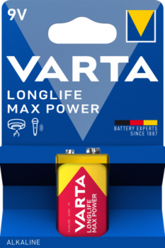 VARTA 4722 Longlife Max Power E-Block 9V Blis1