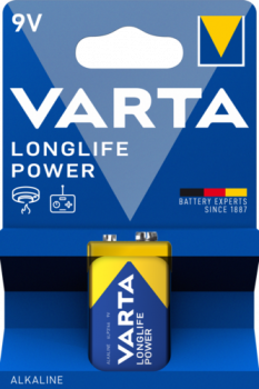 VARTA 4922 Longlife Power E-Block 9V Blister 1