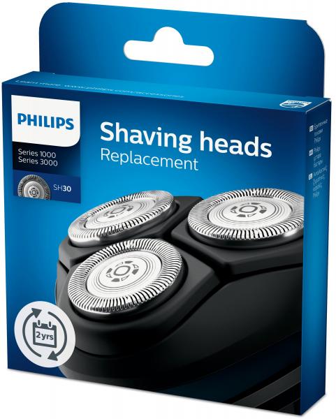 Philips SH30/50 Ersatzscherköpfe für Rasierer der Serie 3000 und 1000