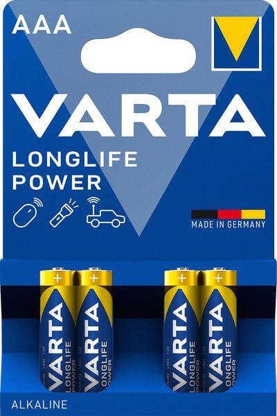 VARTA 4903 Longlife Power Micro AAA Blist4