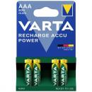 VARTA Akku NiMH Micro AAA HR03 1.2V/800mAh 56703 Retail Blister (4-Pack)