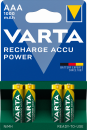 VARTA Akku NiMH Micro AAA HR03 1.2V/1000mAh 5703 Retail Blister (4-Pack)
